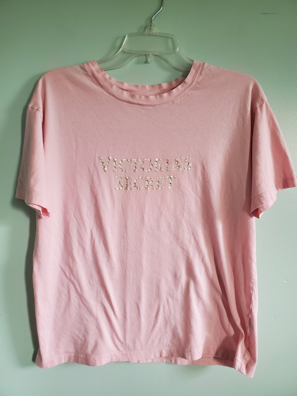 Victoria's Secret Pink Logo Short-Sleeve Tee